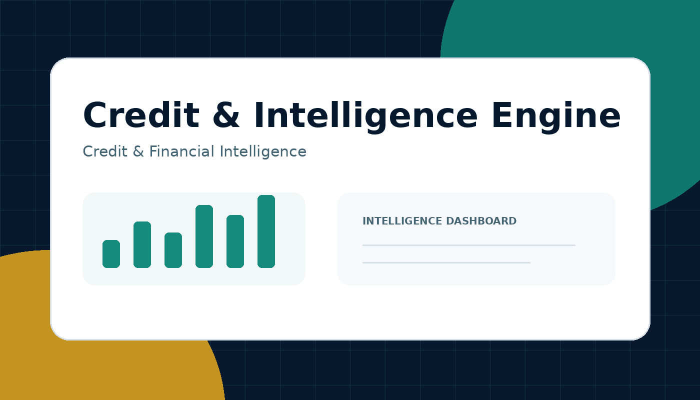 Credit & Intelligence Engine platform preview